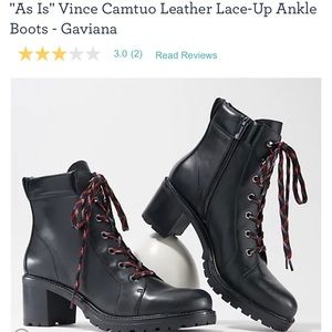 Vince Camuto Combat boots - 6 1/2